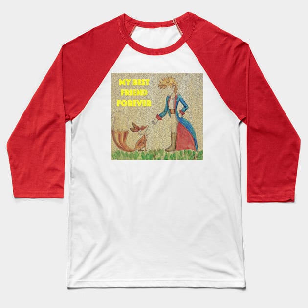 El Principito Baseball T-Shirt by Polette Color